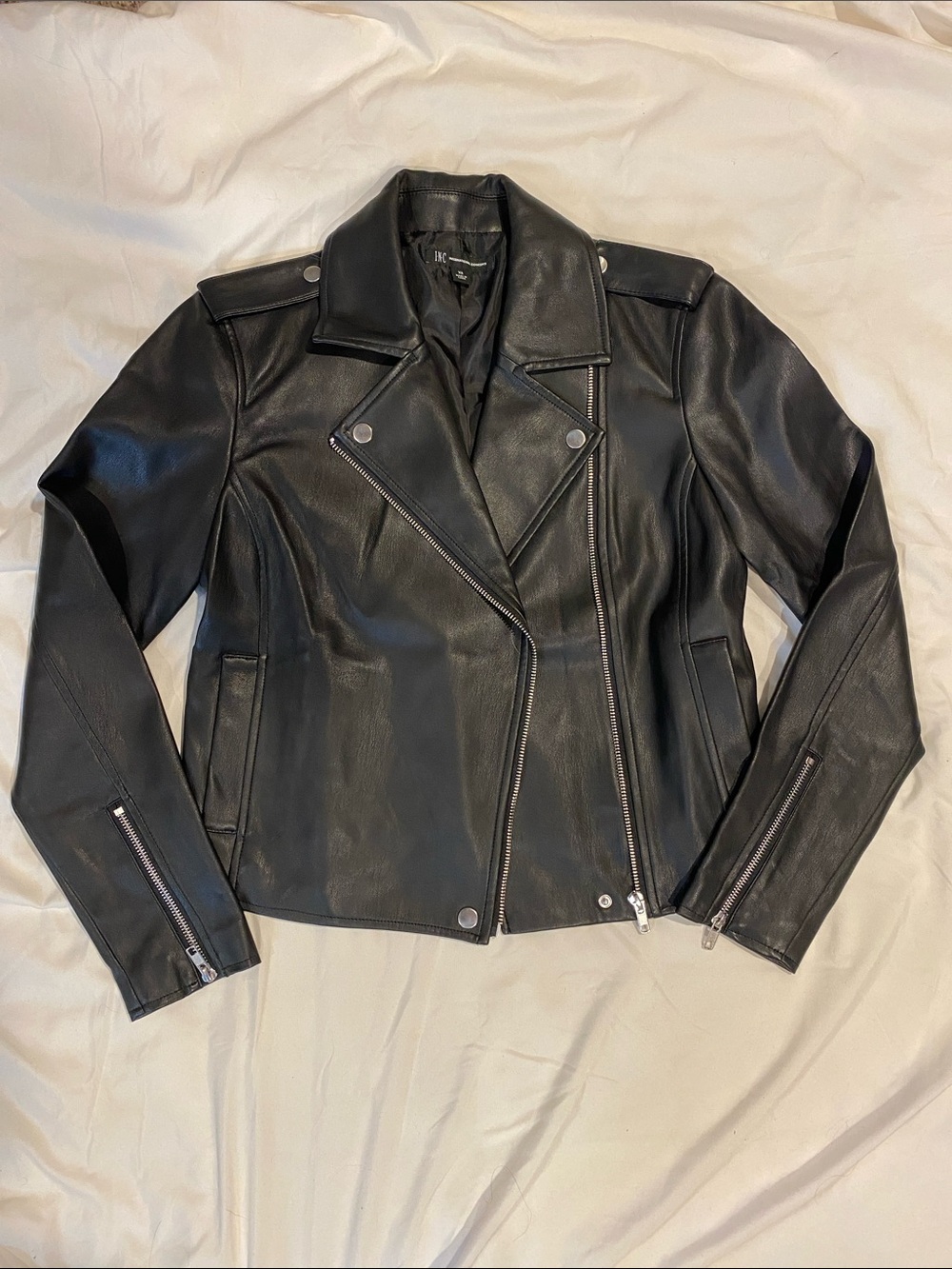 INC International Concepts Faux Leather Jacket